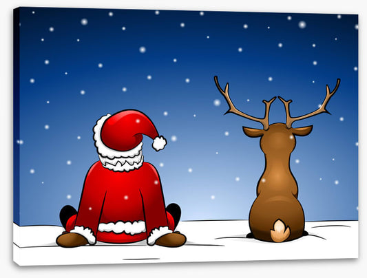 Waiting with Santa