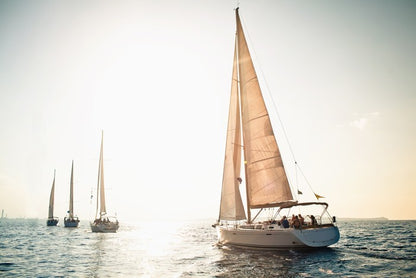 Dusk sailing