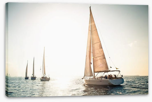 Dusk sailing