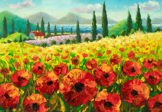 Beyond the poppies