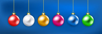 Christmas rainbow