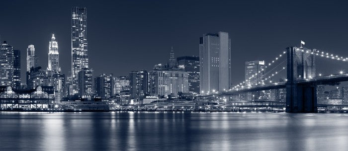 Manhattan at night, NYC