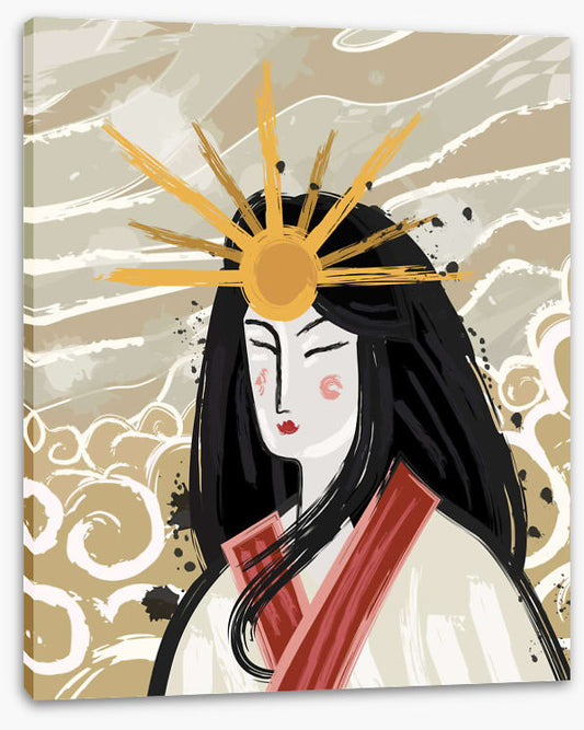 Shinto sun goddess