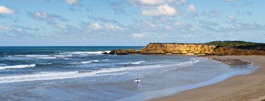 Torquay beach panorama