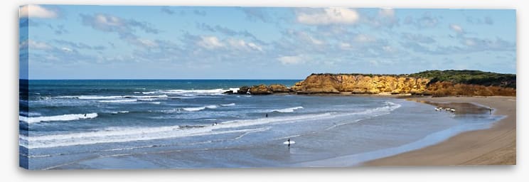Torquay beach panorama