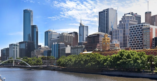 On the Yarra bank