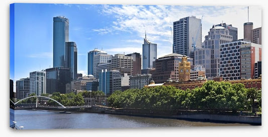 On the Yarra bank