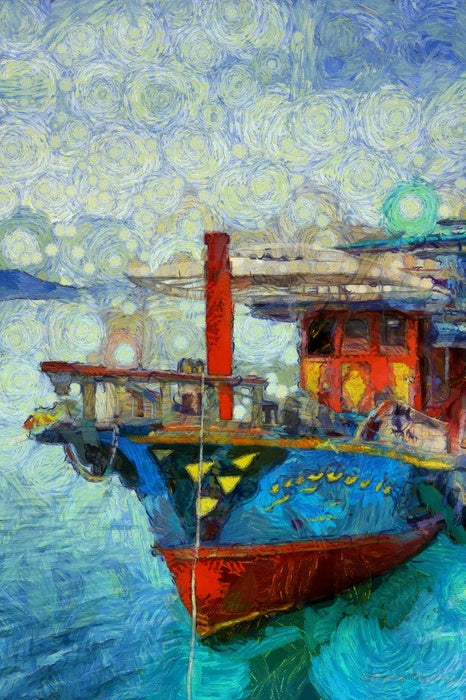The old fishing boat