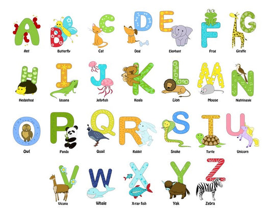 Animal alphabet