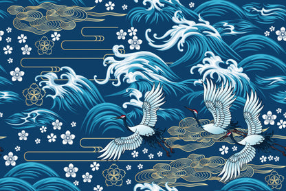 Swirling sea flight