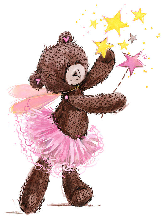 Teddy in a tutu 2