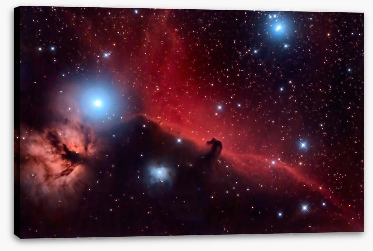 Flaming tree nebula