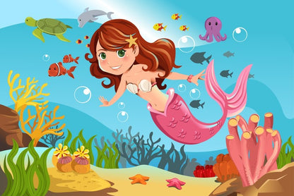 The happy mermaid