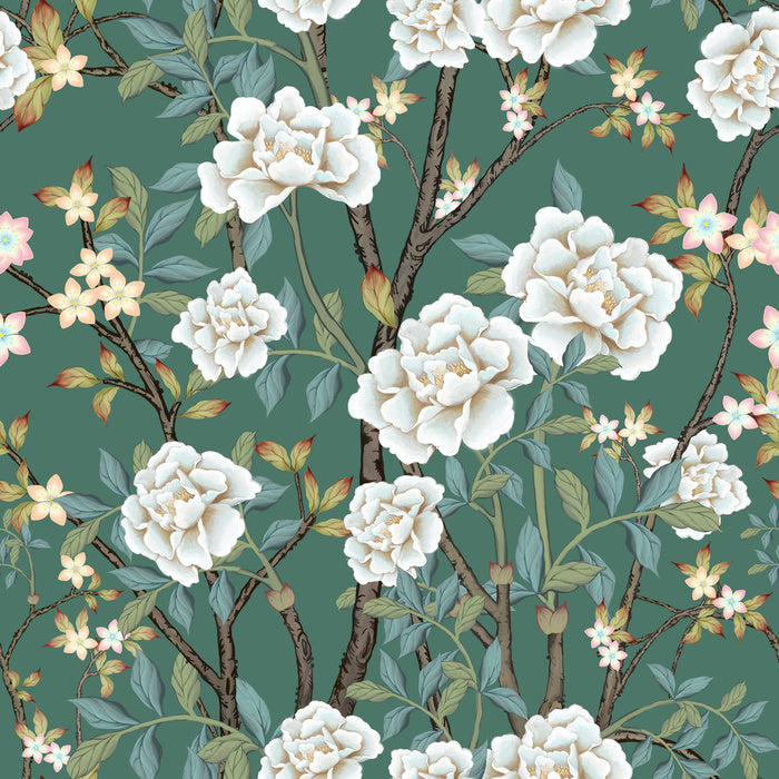 The peony garden