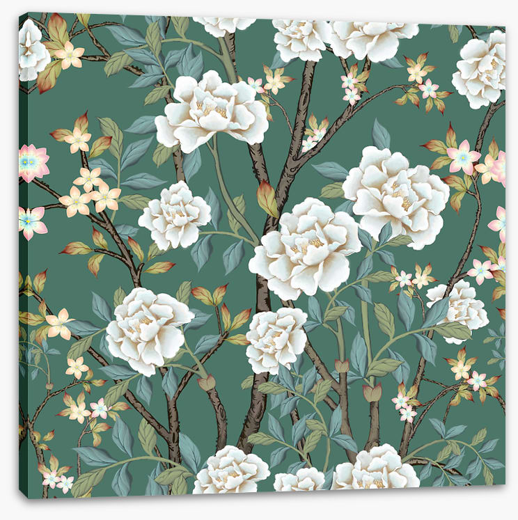 The peony garden