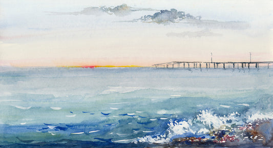 Sunrise seascape