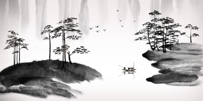Between the islands