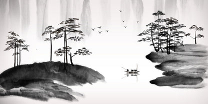 Between the islands