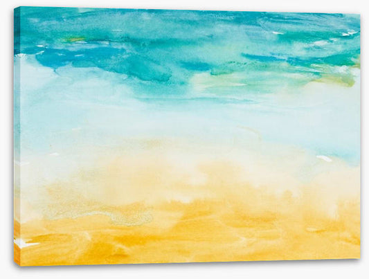 Beach days watercolour