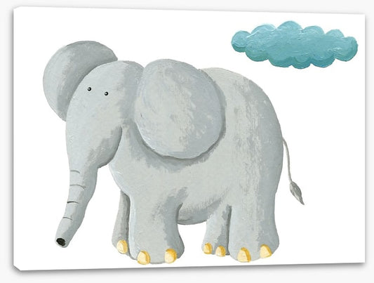 Elephant and rain cloud