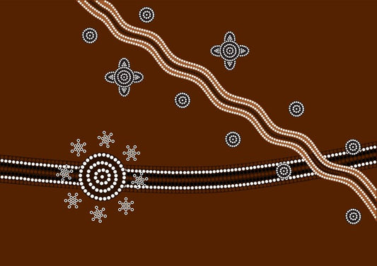 Across the dry creek