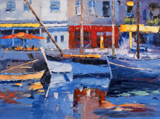 In the marina