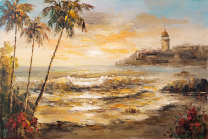Last light beach