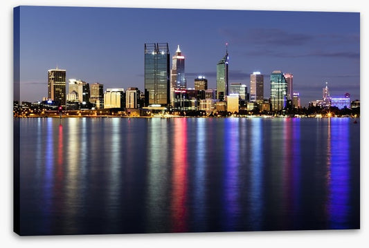Perth light reflections