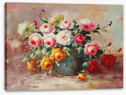 Roses in a vase