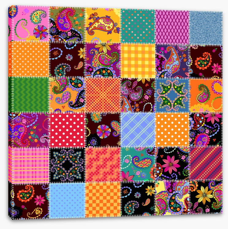 Bright nights patchwork