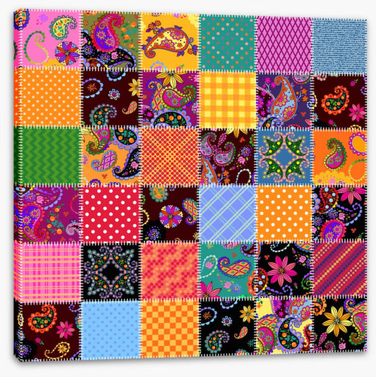 Bright nights patchwork