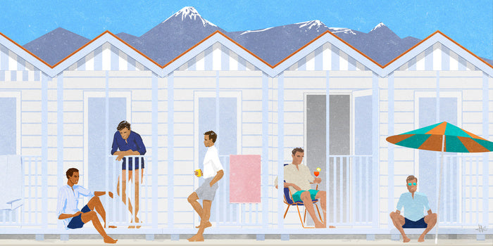 The beach hut boys