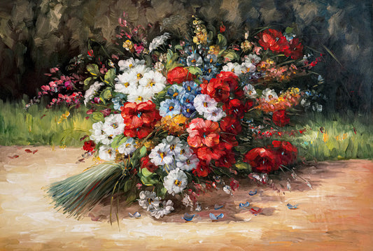 Abandoned bouquet