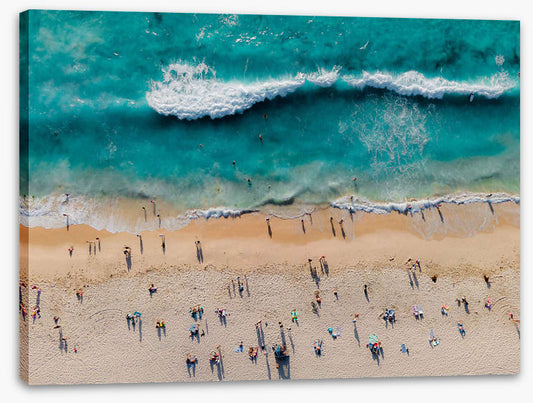 Scarborough Beach shadows