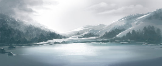 First light on the lake