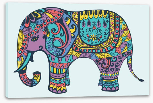 Elephant adorned