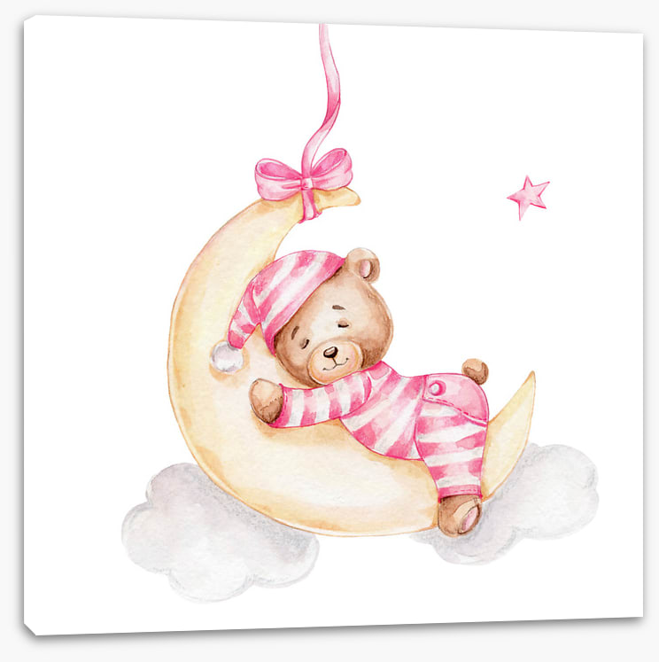 Moon bed bear