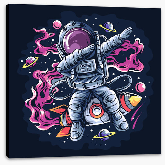 Dabbing through space