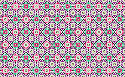 Pretty petal mosaic