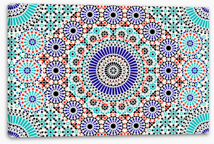 Berber blues mosaic