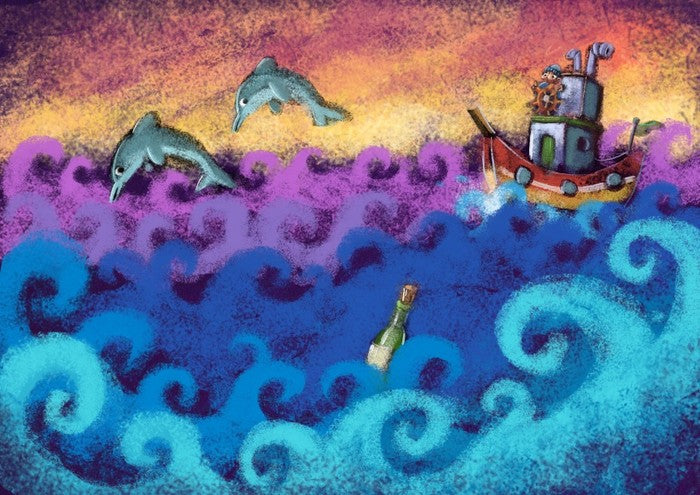 On the ocean waves