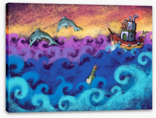 On the ocean waves