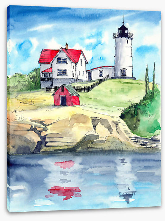 The lighthouse house