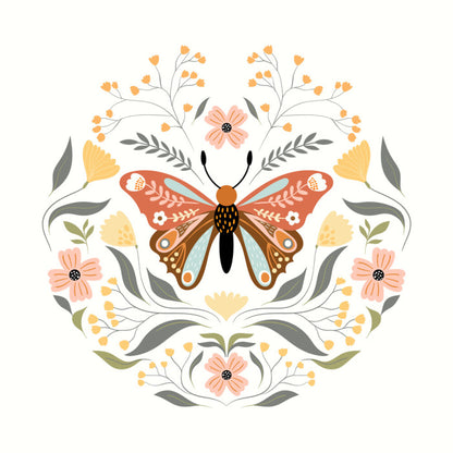 Boho butterfly