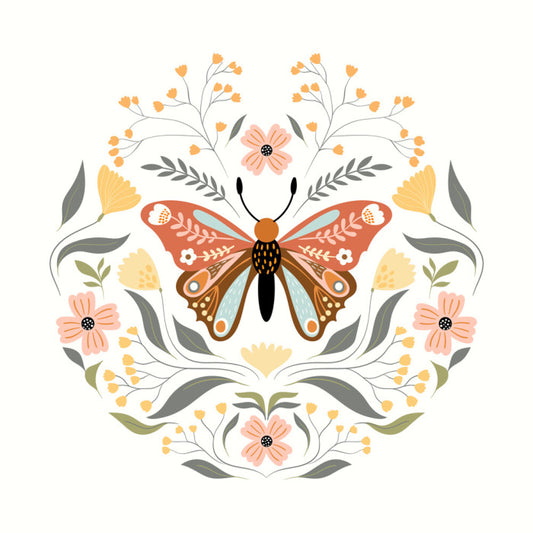 Boho butterfly