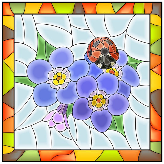 The ladybug window