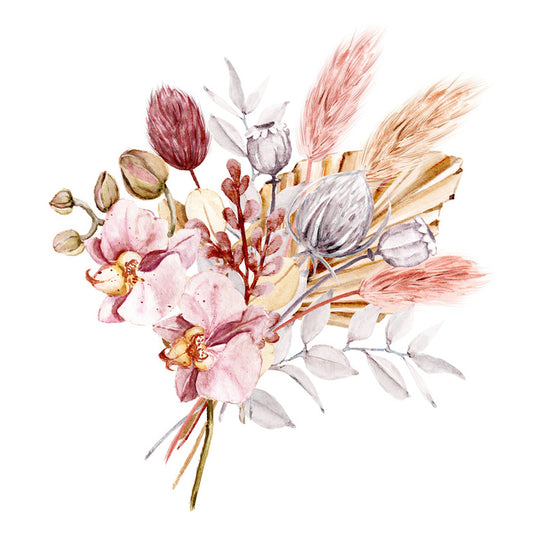 Pampas grass bouquet