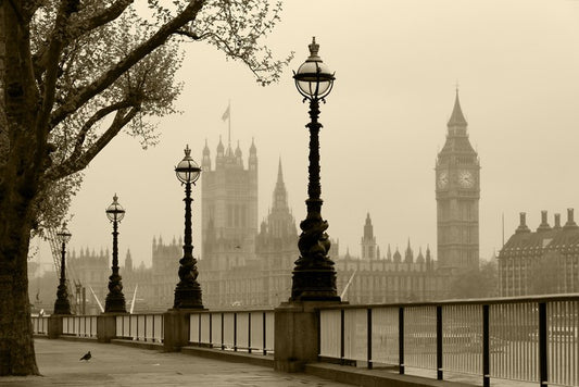Westminster through the fog