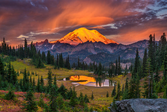 Mount Rainier sunrise