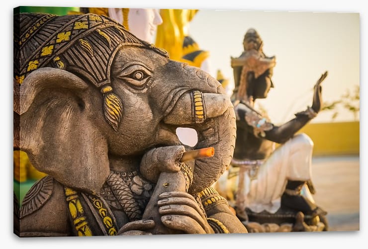 Ganesh of good fortune
